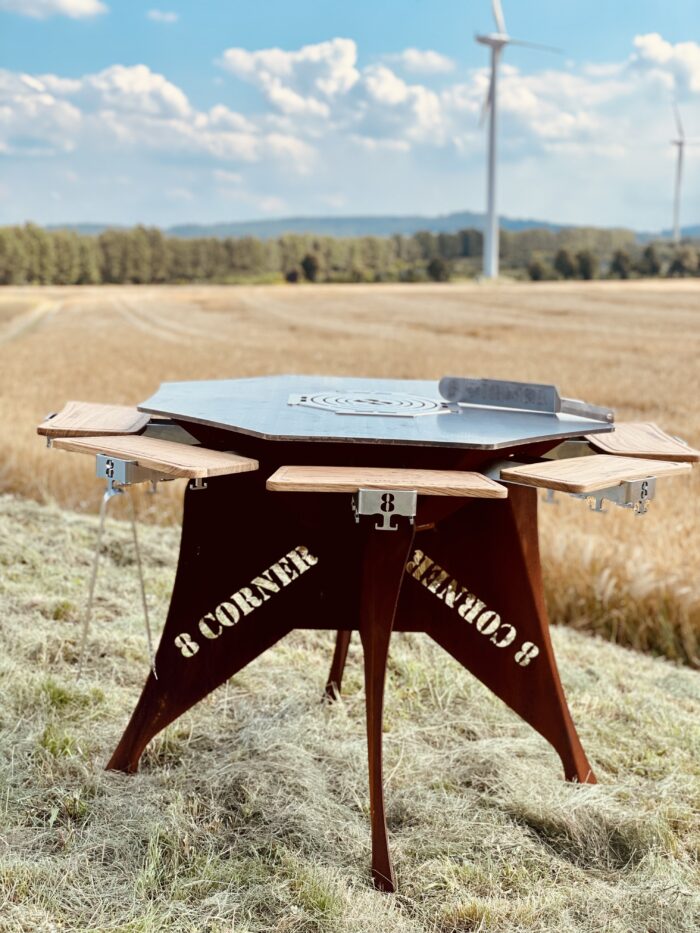 8 Corner Grill in Rostoptik – Bild 2