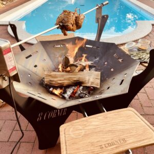 Drehspießmotor mit Halterung – Bild 2