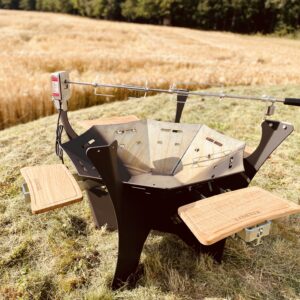 Drehspießmotor mit Halterung – Bild 7